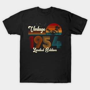 Vintage 1954 Shirt Limited Edition 66th Birthday Gift T-Shirt